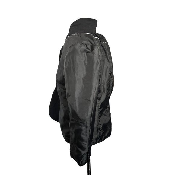 Liz Claiborne Blazer Black Women 18 Fully Lined One Button Notch Collar - Picture 7 of 11